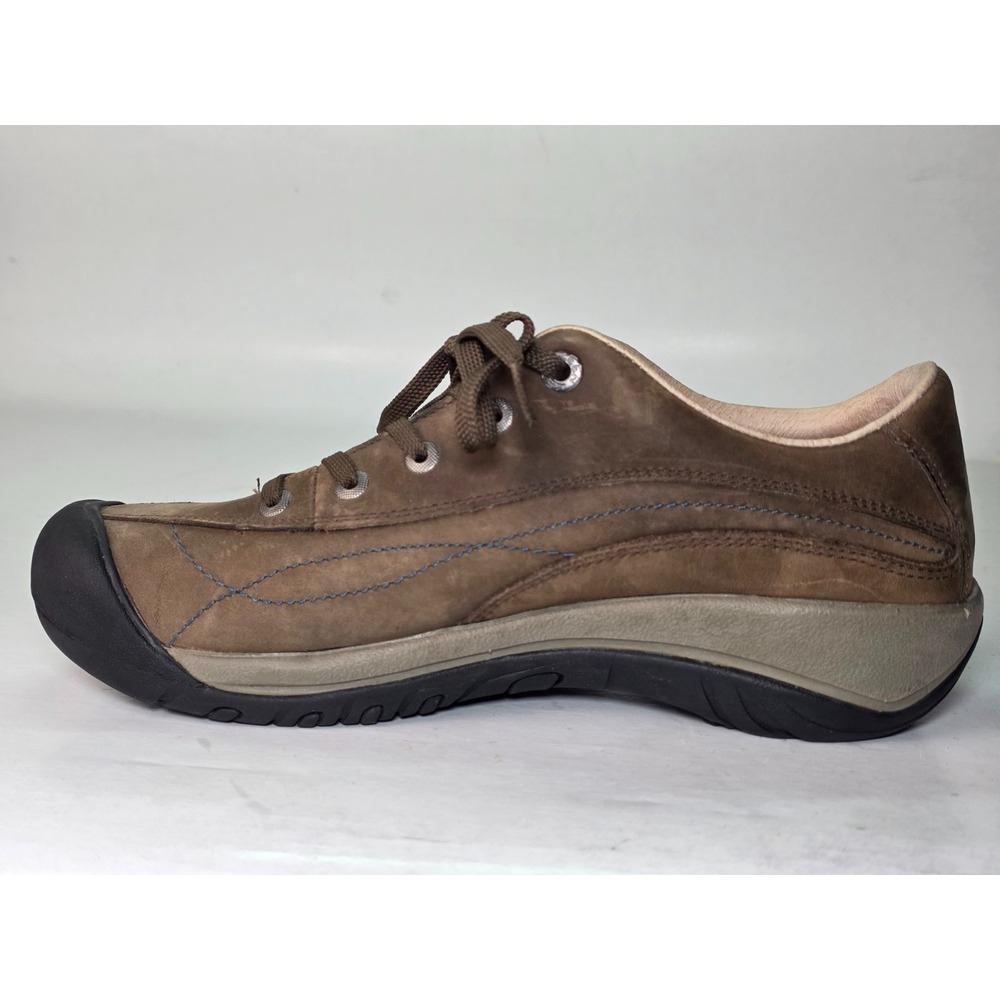 Keen Toyah Women's Hiking Sneakers Size 9 EU 39.5 Brown Leather Walking Shoes - Picture 3 of 10